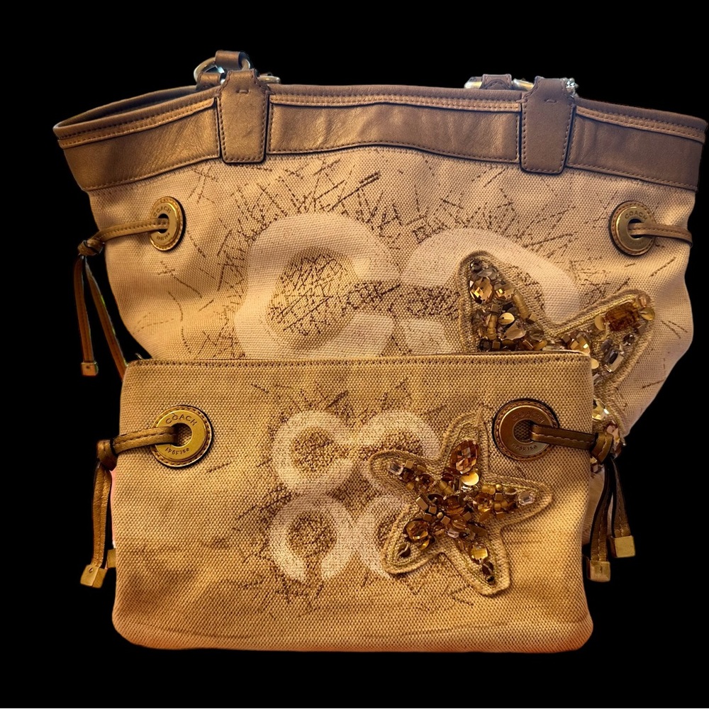 Coach Starfish Purse and Wallet - Picture 1 of 4